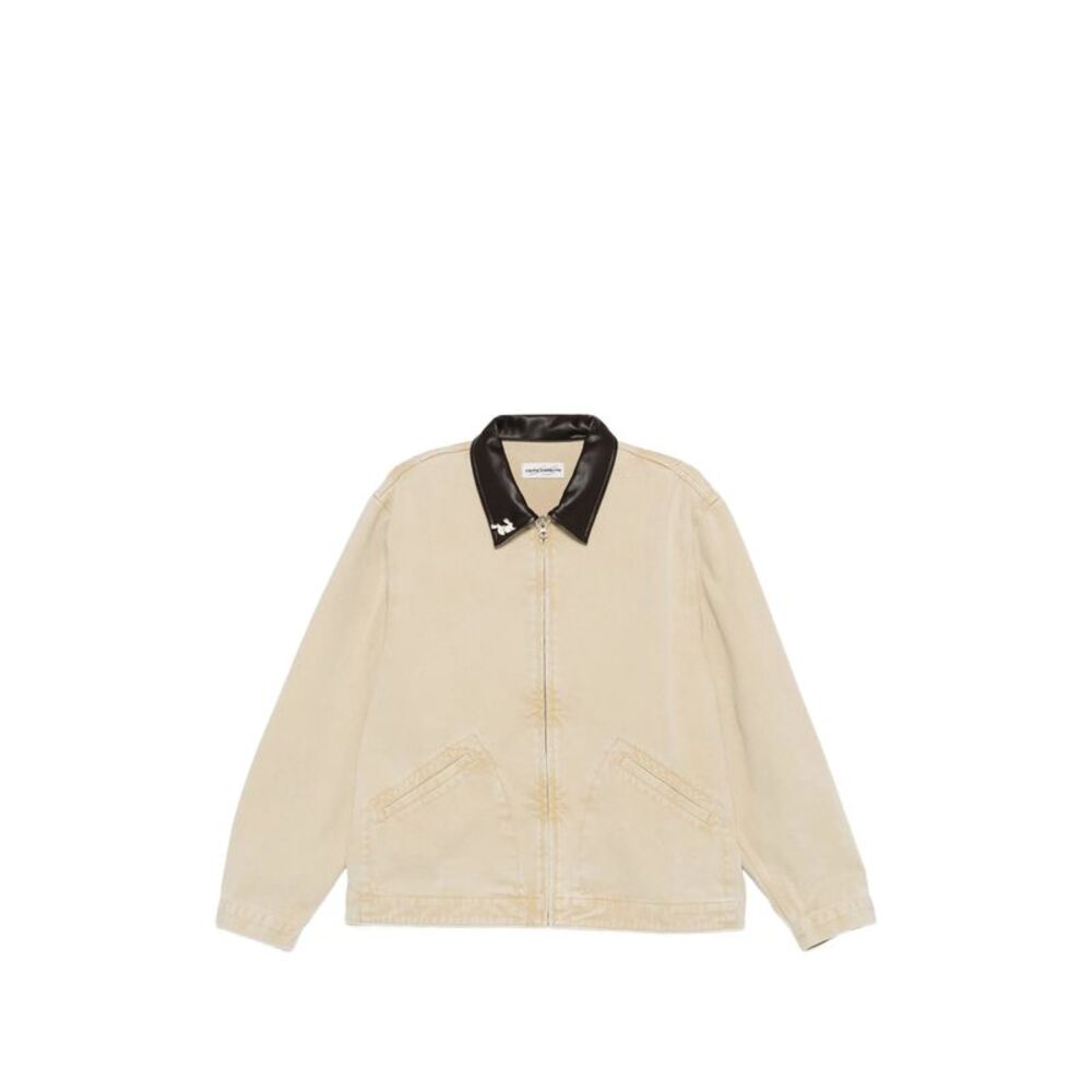 Carne Bollente Neutrals Jackets - Bomber Jackets Men